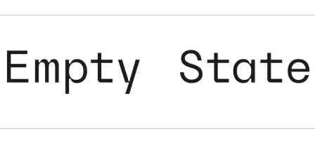 Empty State