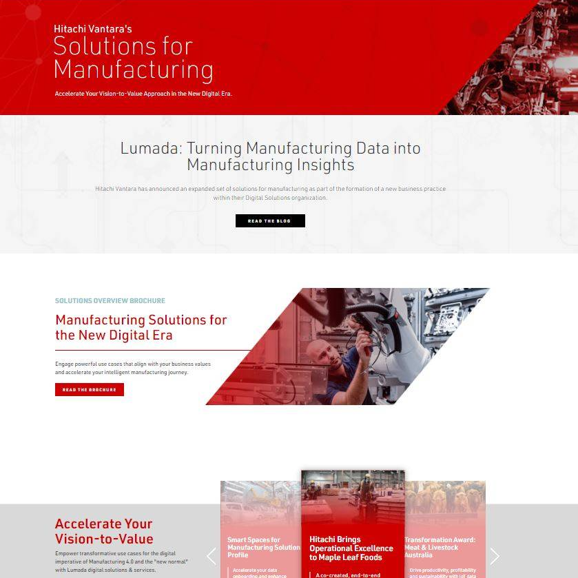 Lumada: Turning Manufacturing Data into Manufacturing Insights