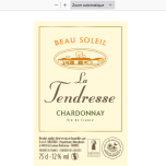 LA TENDRESSE DU CHARDONNAY