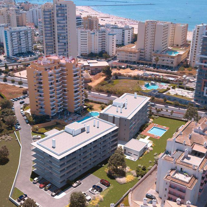 Algarve, Praia da Rocha, 1 bedroom apartment under construction