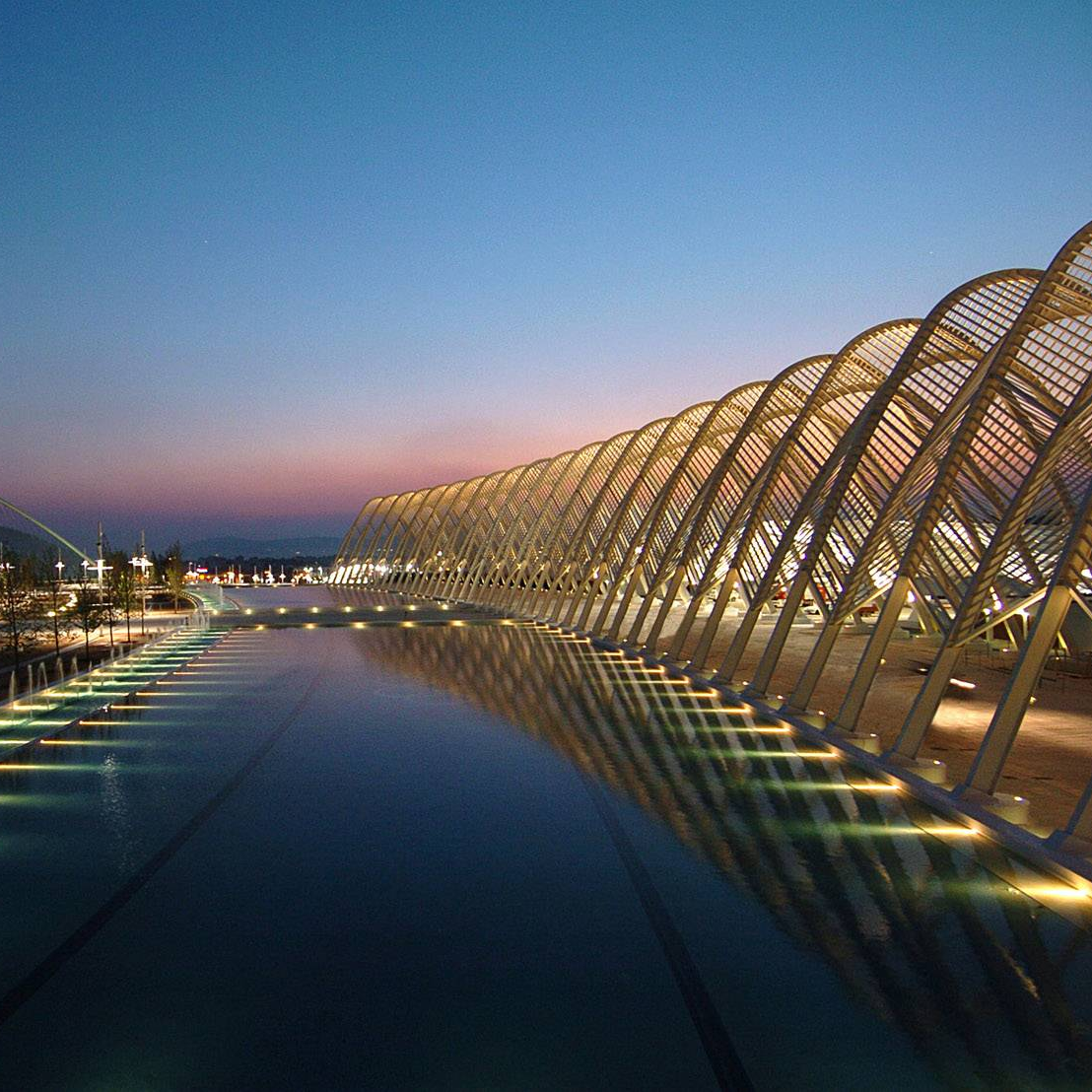 Kalatrava Water Basins Olympic Stadium