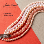 Crystal Lane Twisted Crystal - Glass Beads and Pearls Floral Themed Collection