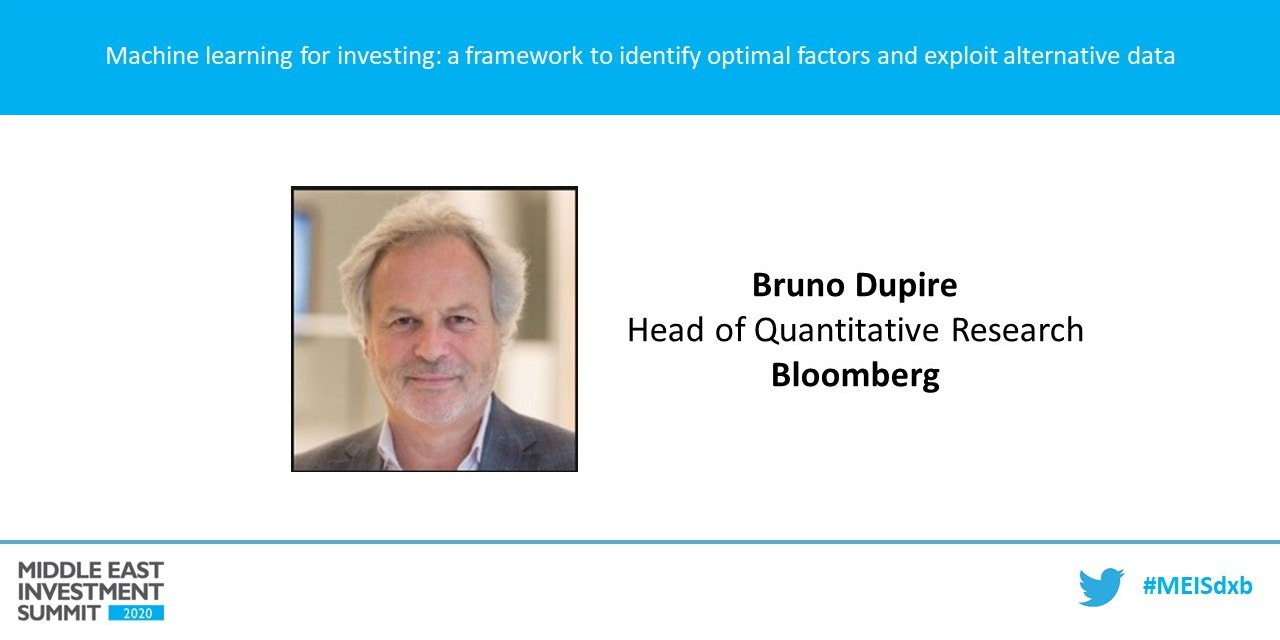 PRESENTATION Machine learning for investing: a framework to identify optimal factors and exploit alternative data