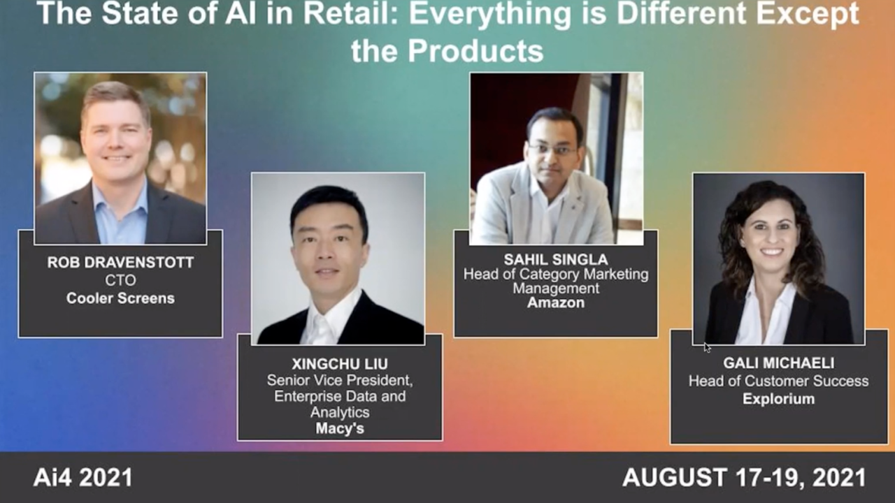 Panel: The State of AI in Retail: Everything Is Different Except the Products