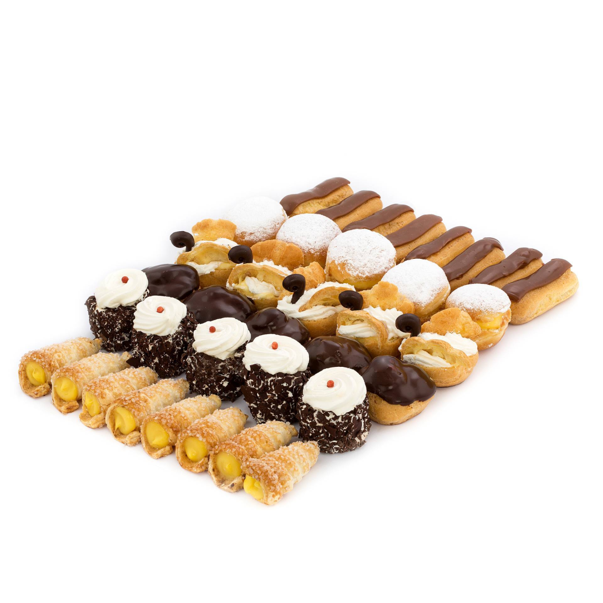 assortiment mini gebak diepvries