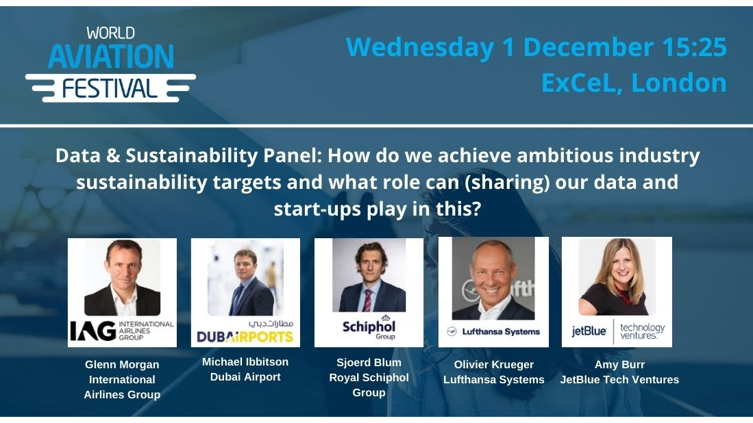 Data & Sustainability Panel: How do we achieve ambitious industry sustainability targets and what role can (sharing) our data start-ups play in this?