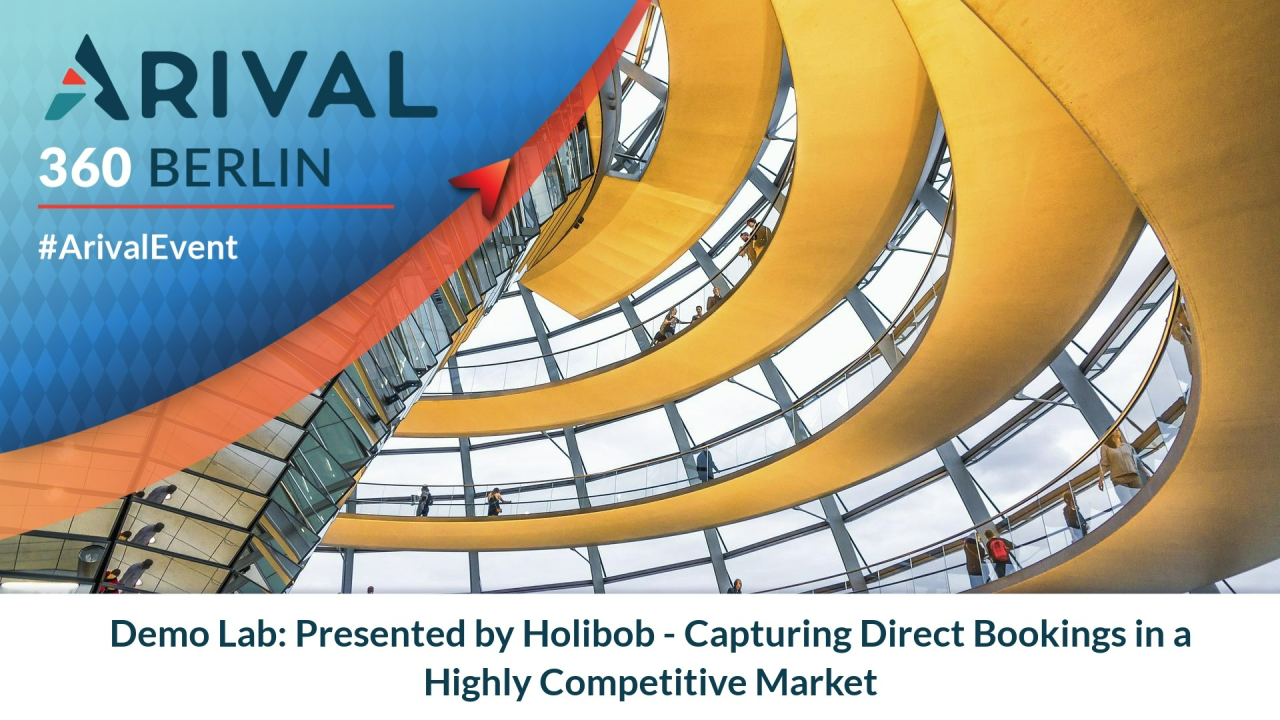 Demo Lab: Presented by Holibob - Capturing Direct Bookings in a Highly Competitive Market