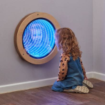 Light Up Circular Infinity Mirror