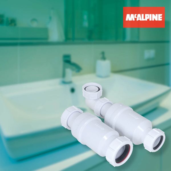 McAlpine MacValve Sifon zonder waterslot
