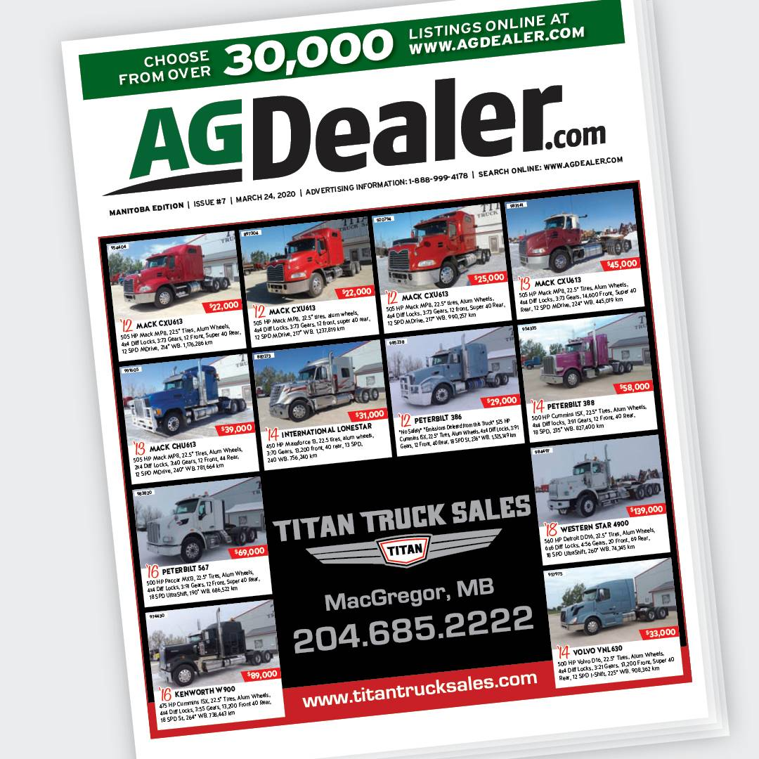 Manitoba AgDealer | Used Equipment Listings Manitoba