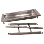 TT-202 Stainless Steel Dental Preparation Tub Table