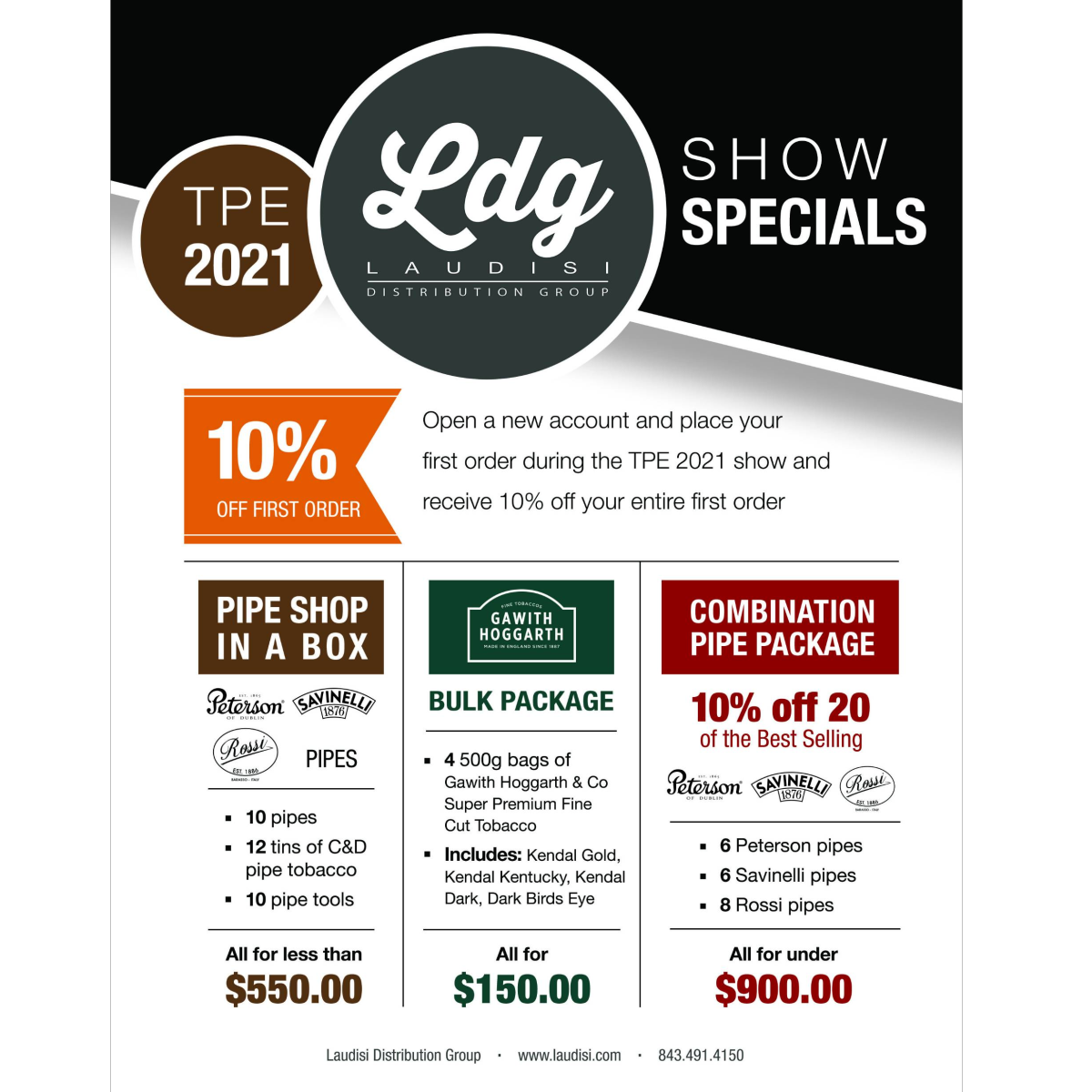 10% off your first order