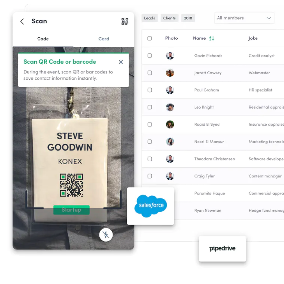 Exhibitors Lead Capture