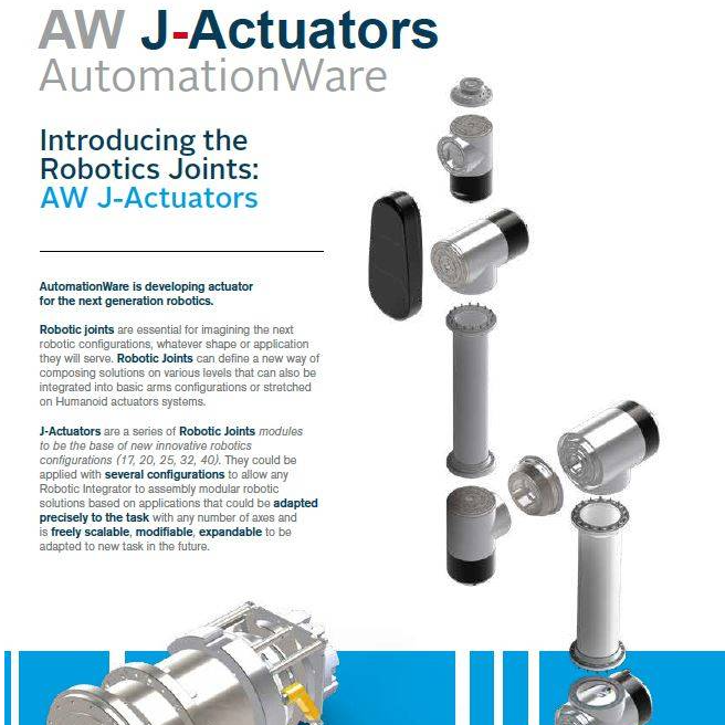 Actionneurs Automationware J&T et la robotique devient Lego