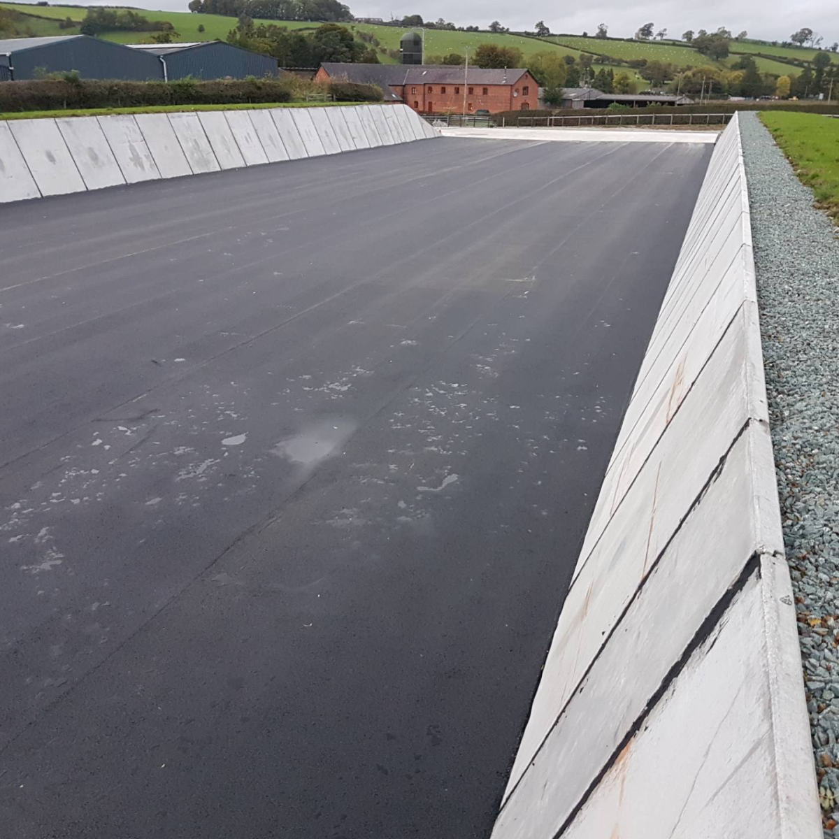 ARK Sloping Wall Silage Clamps