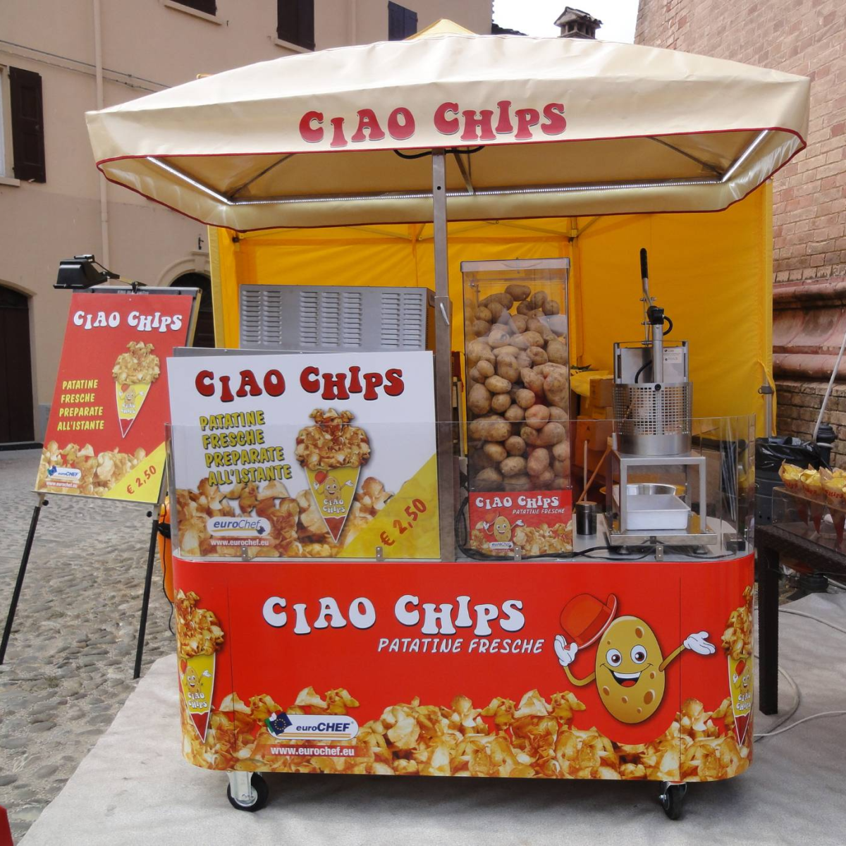 CIAO CHIPS CART