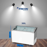 Conservadores Inclinados de Baixa Temperatura com Vidro Curvo (HCEBi)