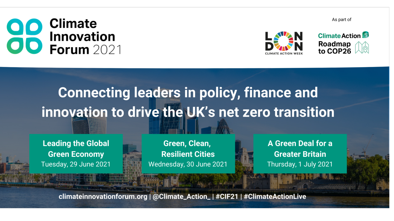 Industry Tracks: The Green Finance will begin at 13:00 BST