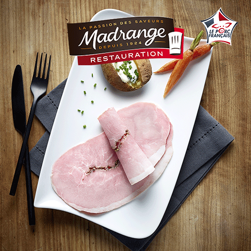 Jambon cuit aux truffes LPF – Qualité supérieure – Découenné dégraissé - 10TR x 40G