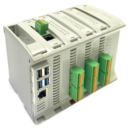 Raspberry PLC Ethernet 58 I/Os Analog/Digital PLUS (Raspberry Pi 4B 2GB/4GB/8GB)