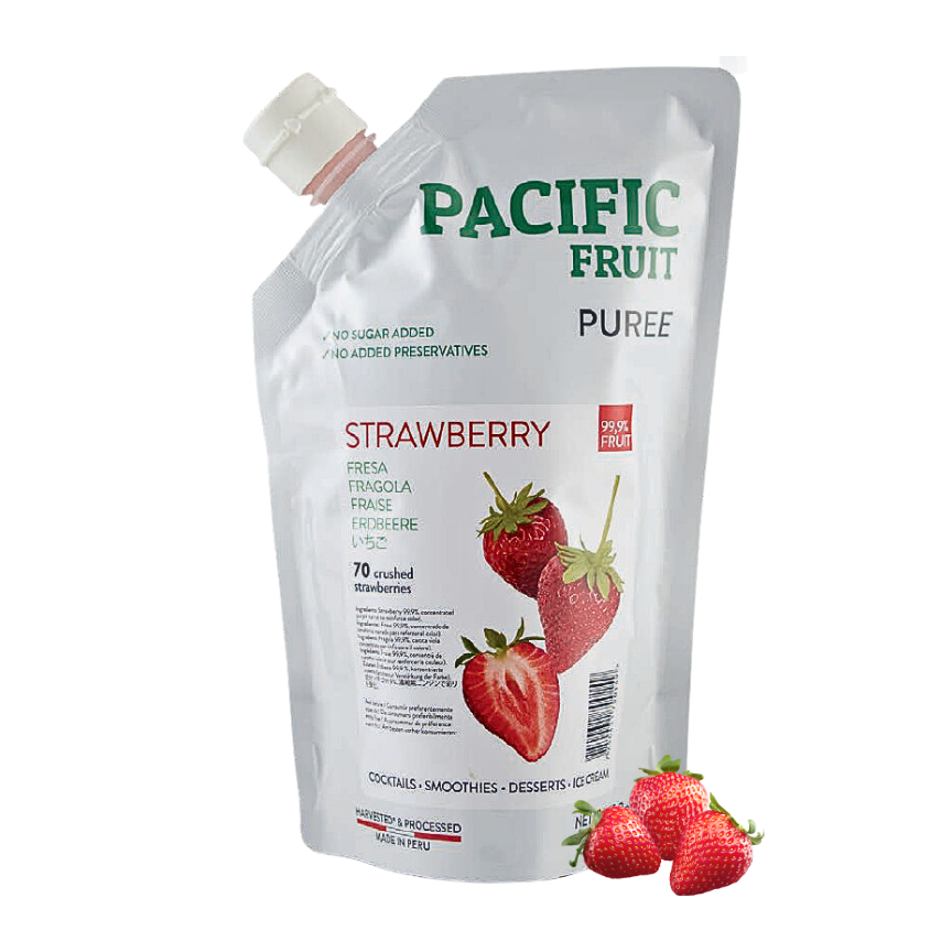 Purée de fruits 1kg - Fraise 100%