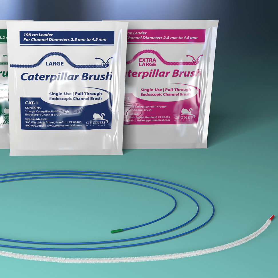Caterpillar™ Pull-Through Endoscopic Channel Brushes
