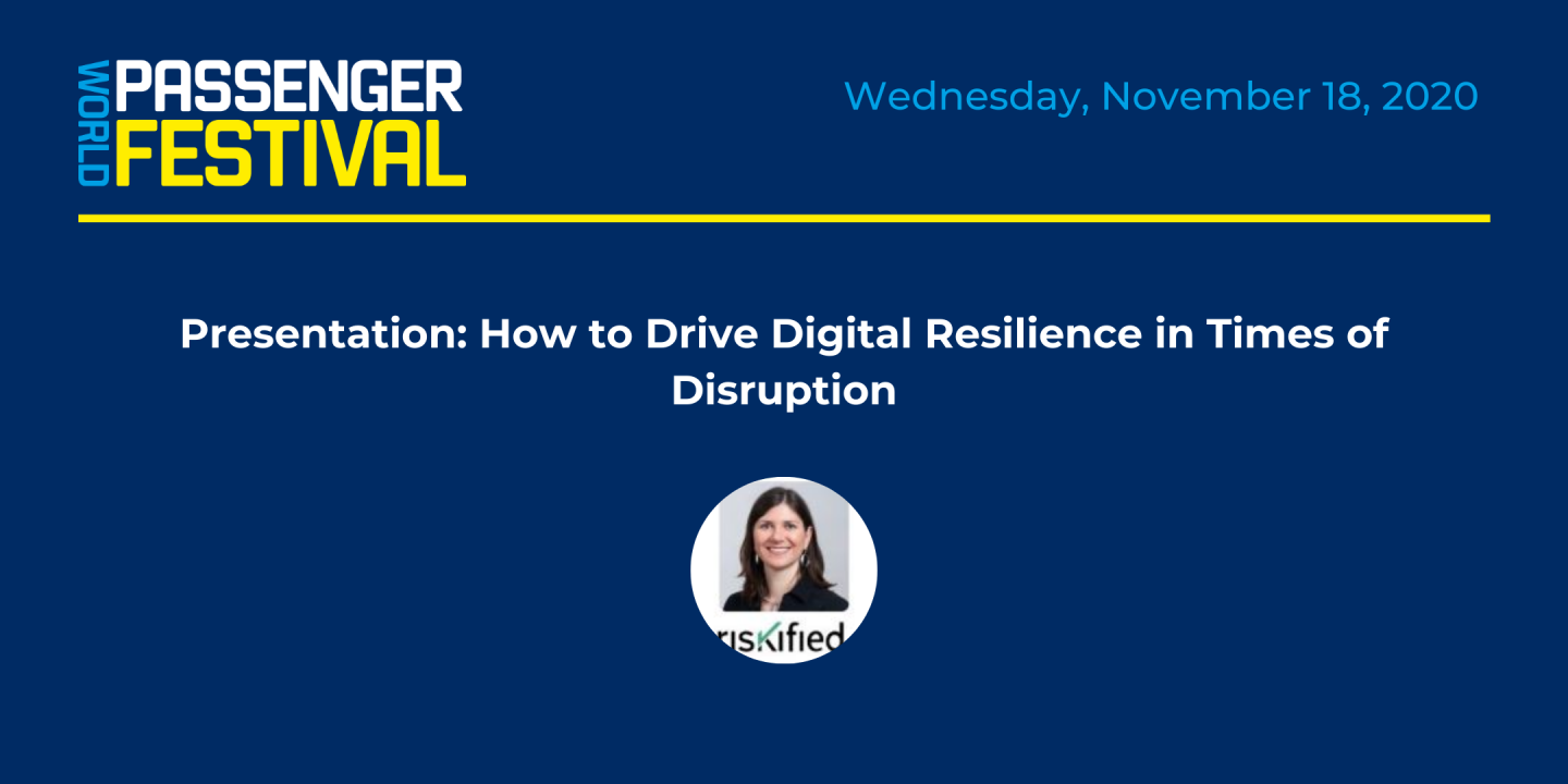 Presentation: How to Drive Digital Resilience in Times of Disruption