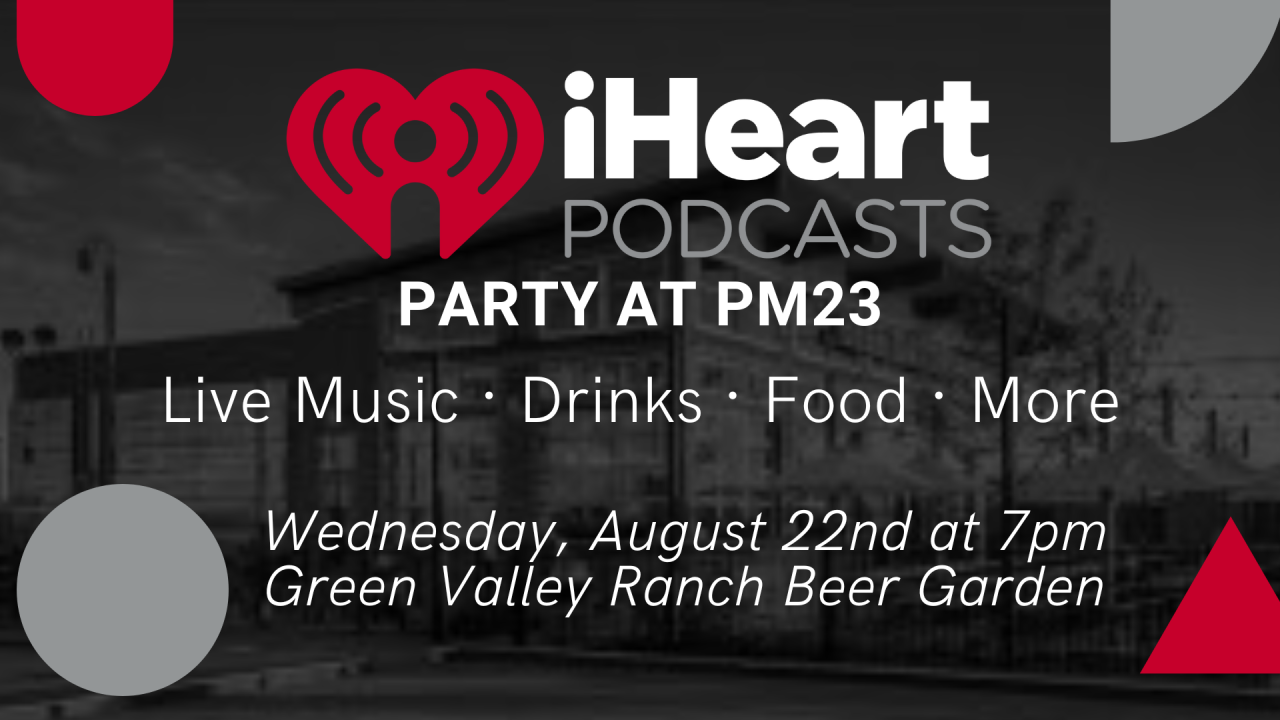 Wednesday Night Party w/ iHeart (our biggest of the year)