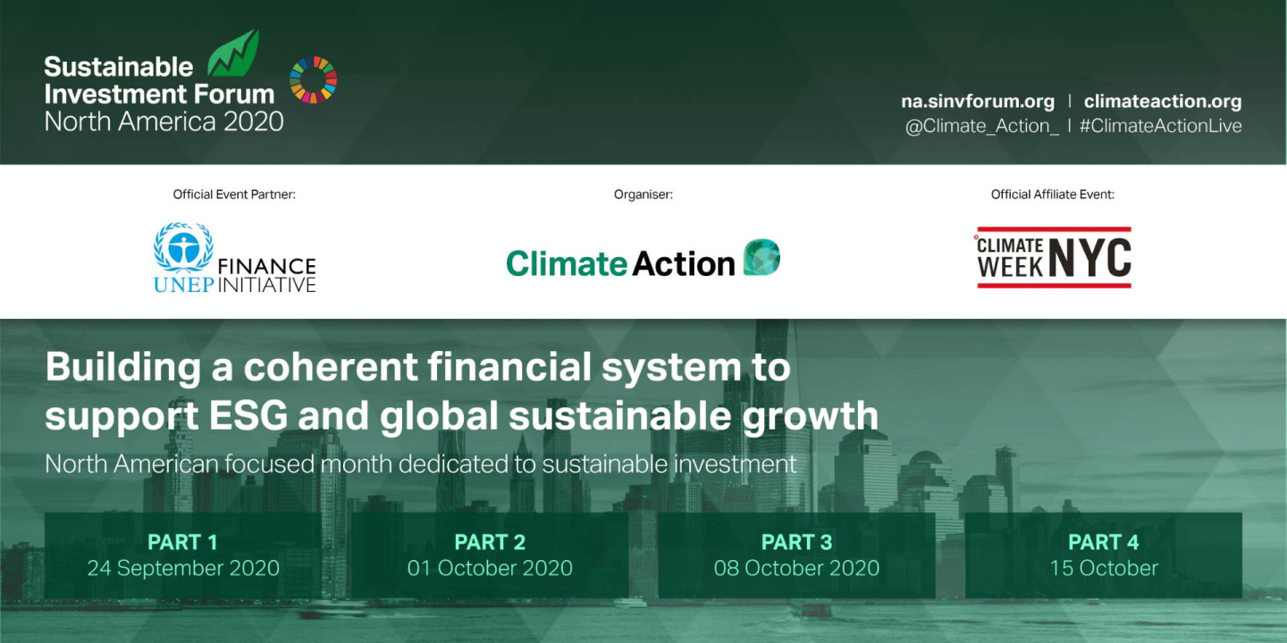Sustainable Investment Forum North America - Digital Event Series