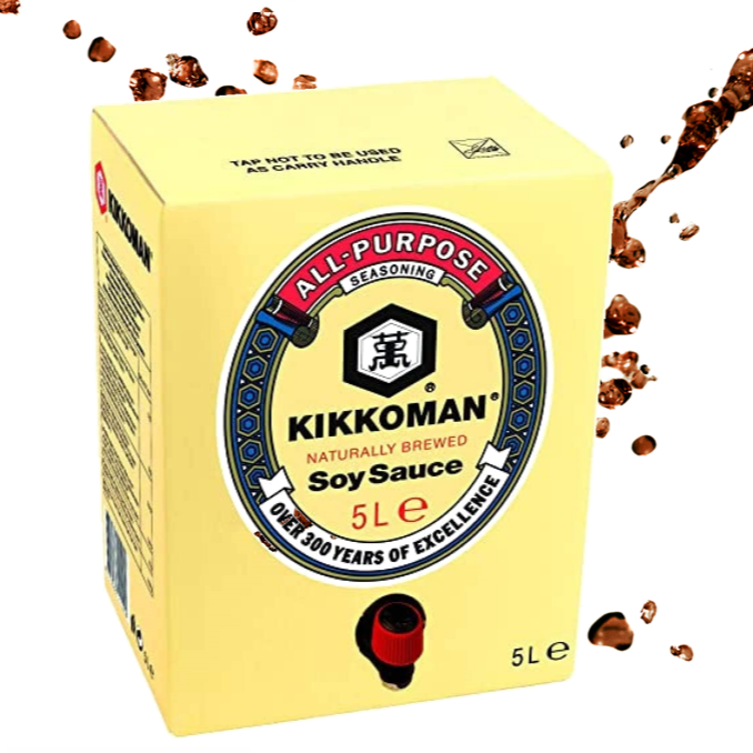 Sauce soja salée - bag in box 5L KIKKOMAN