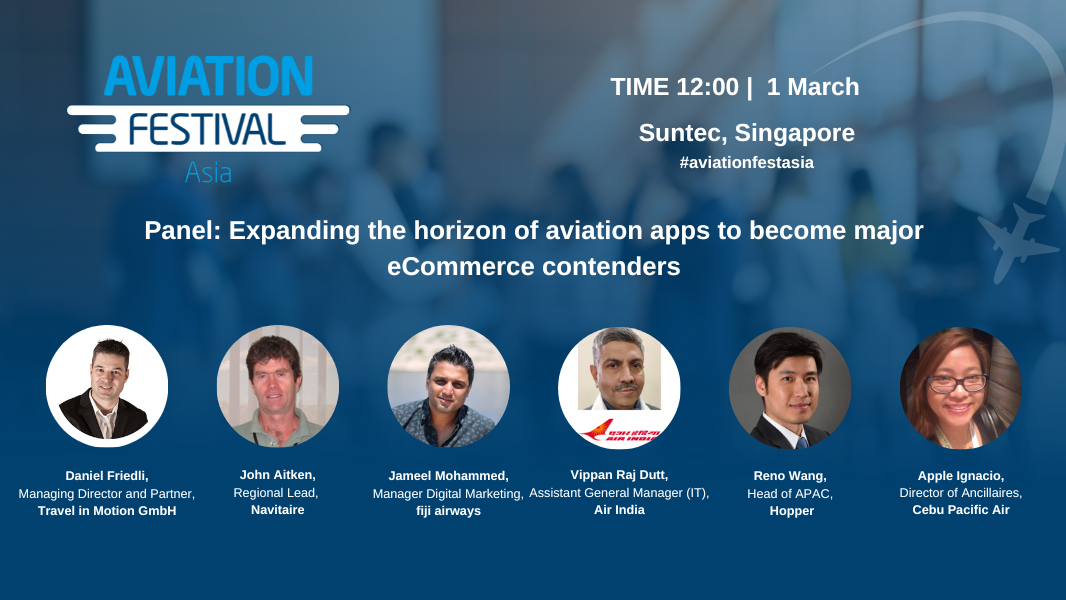 Panel: Expanding the horizon of aviation apps to become major eCommerce contenders