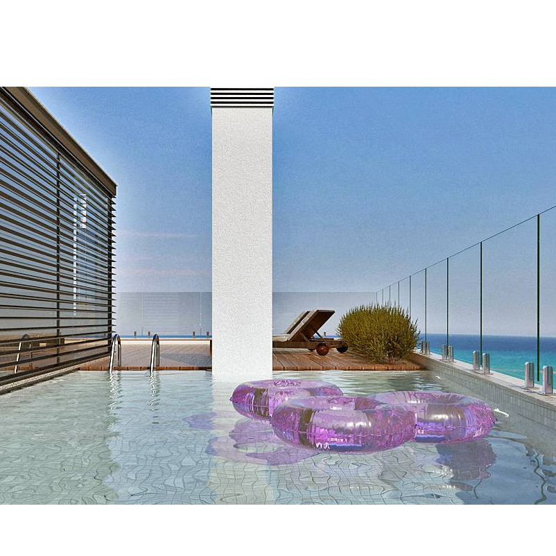 Appartements neufs avec piscine, place de garage et vue mer