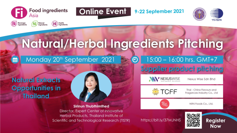 Natural and Herbal Ingredients Pitching