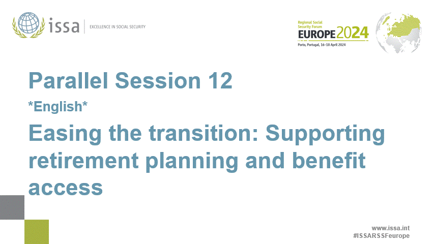 R3-PS12 *English* Easing the transition: Supporting retirement planning and benefit access