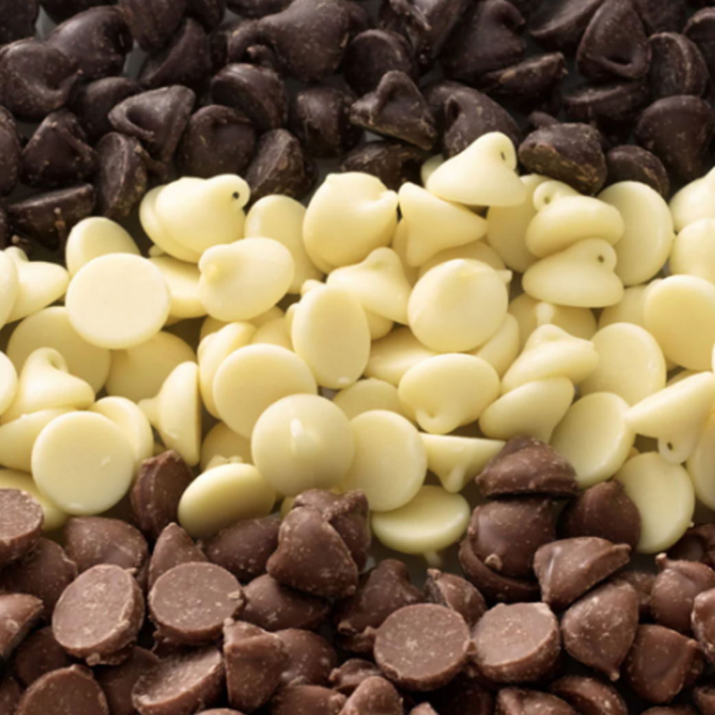 Milk , Dark & White chocolate