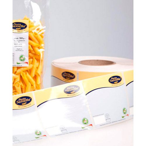 Étiquettes pré-imprimées