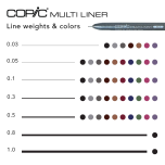 Copic Multiliner Pens