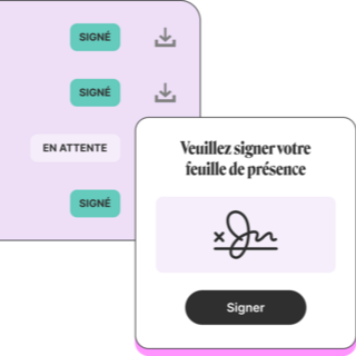 La signature électronique (feuilles de présence et documents RH)