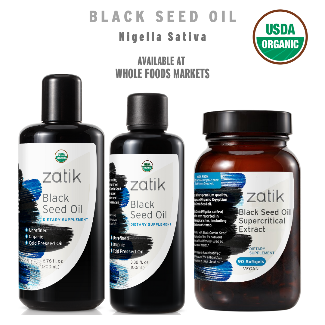 Zatik Naturals Launches Revolutionary Black Seed Oil Line: Proudly Produced In-House with USDA Certified Organic Oil