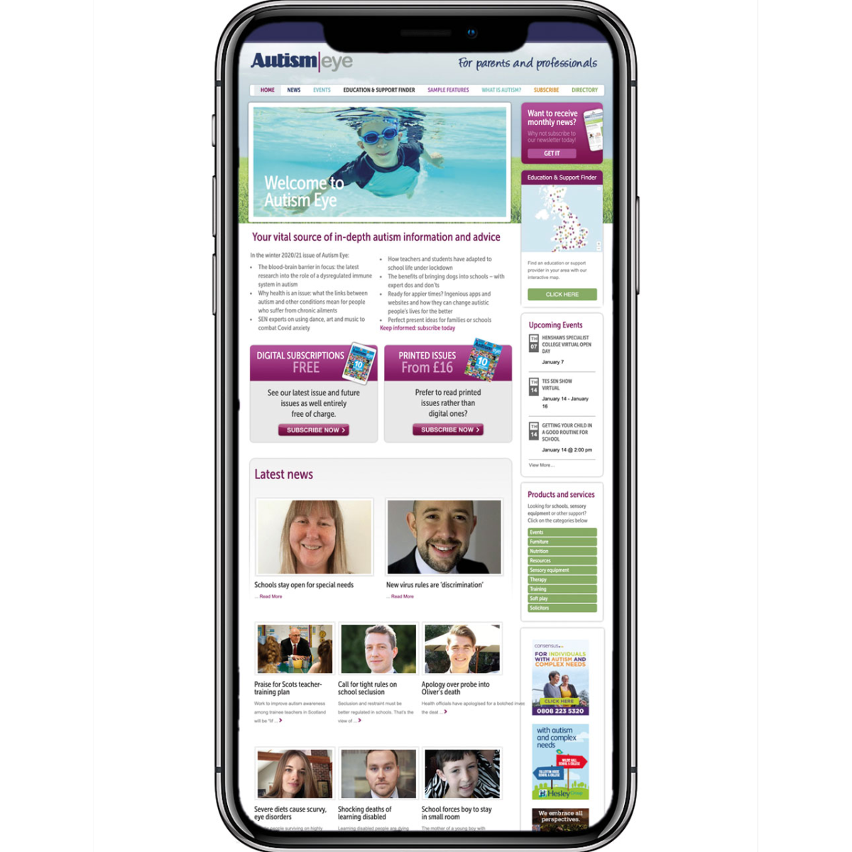 Autism Eye Newsletter