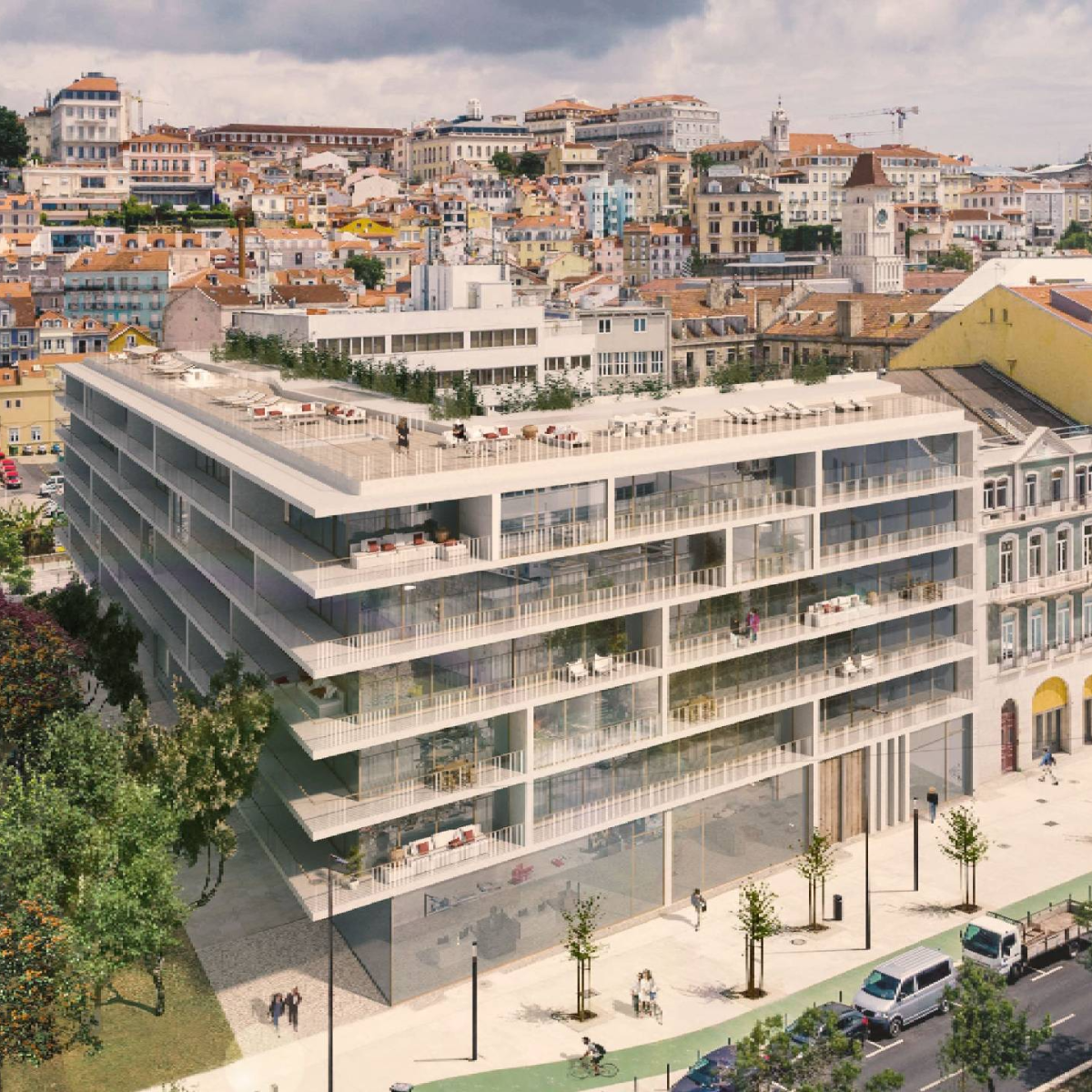 Promenade - Appartements zone riveraine de Lisbonne