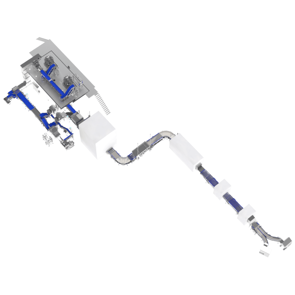 Complete line of breaded products