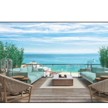 Villa moderne avec vue mer