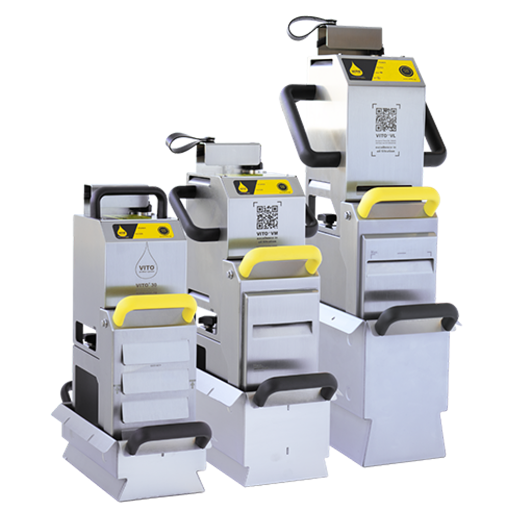 VITO portable frying oil filters