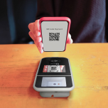 SR300 / SR300 with camera reduce lines in retail shop cashier counters