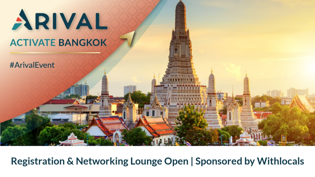 Registration & Networking Lounge Open | Sponsored by Withlocals