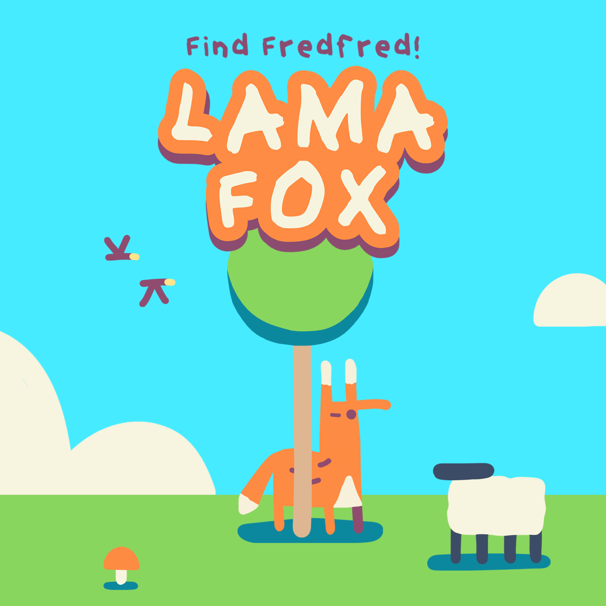 Lamafox - Hide and Seek!