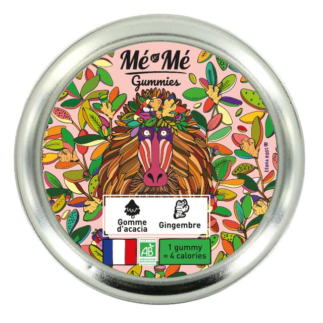Gummies Mé-Mé, sève d'acacia & Gingembre