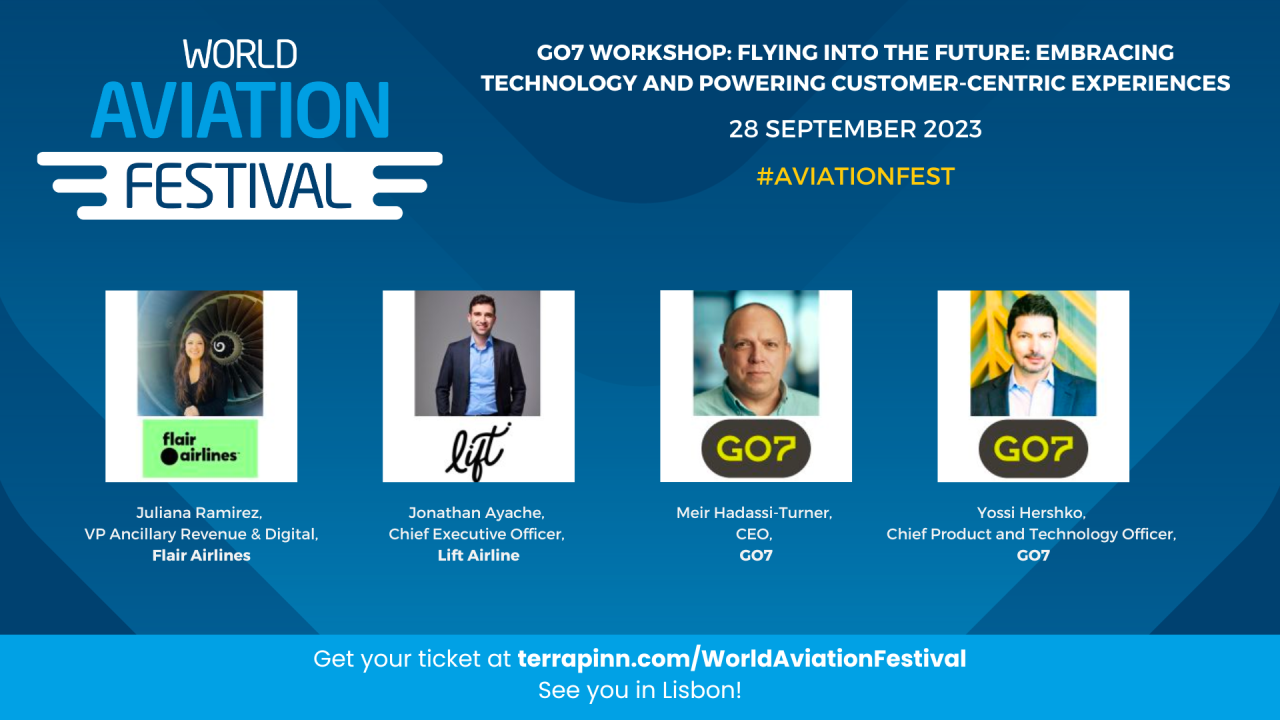 GO7 Workshop: Flying into the Future: Embracing Technology and Powering Customer-centric Experiences