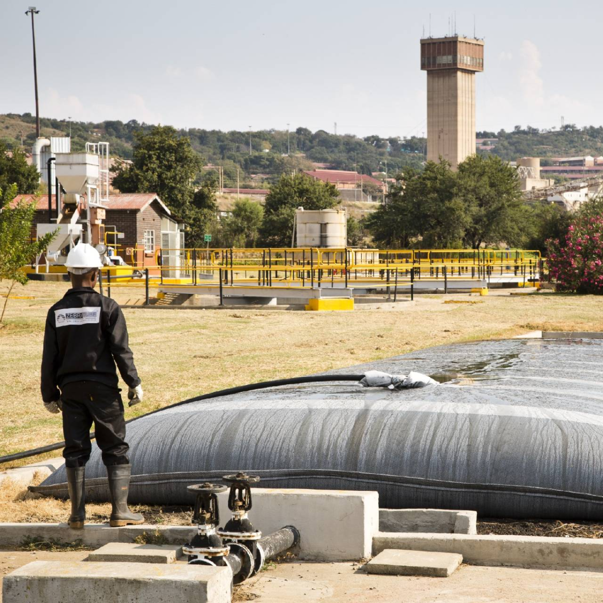 ZebraTube® Large-scale Tubular Dewatering Bags